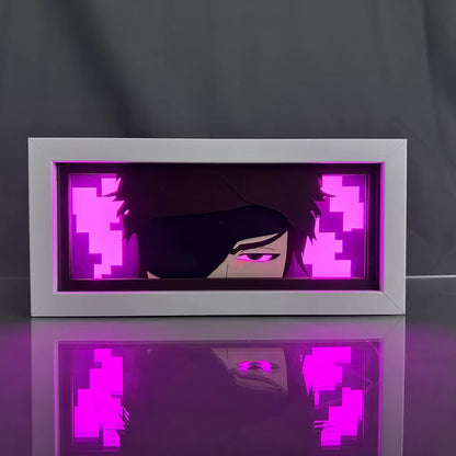 Paper Cut Anime Light Box Bleach Ulquiorra Cifer for Bedroom Decor Kids Birthday Gift Manga Table Lamps Ichigo Kurosaki Lightbox