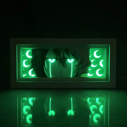 Paper Cut Anime Light Box Bleach Ulquiorra Cifer for Bedroom Decor Kids Birthday Gift Manga Table Lamps Ichigo Kurosaki Lightbox